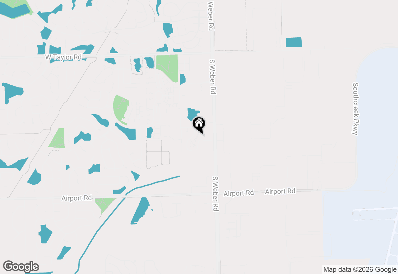 Map of 240 S Alder Creek Drive, Romeoville, IL 60446