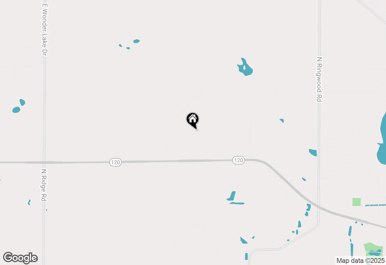 Map of 6465 Juniper Drive, Wonder Lake, IL 60097