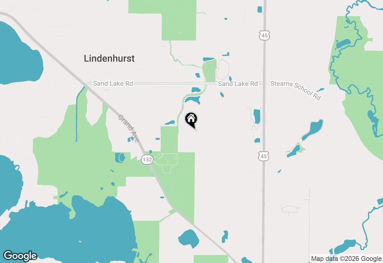 Map of 563 Willow Way #563, Lindenhurst, IL 60046
