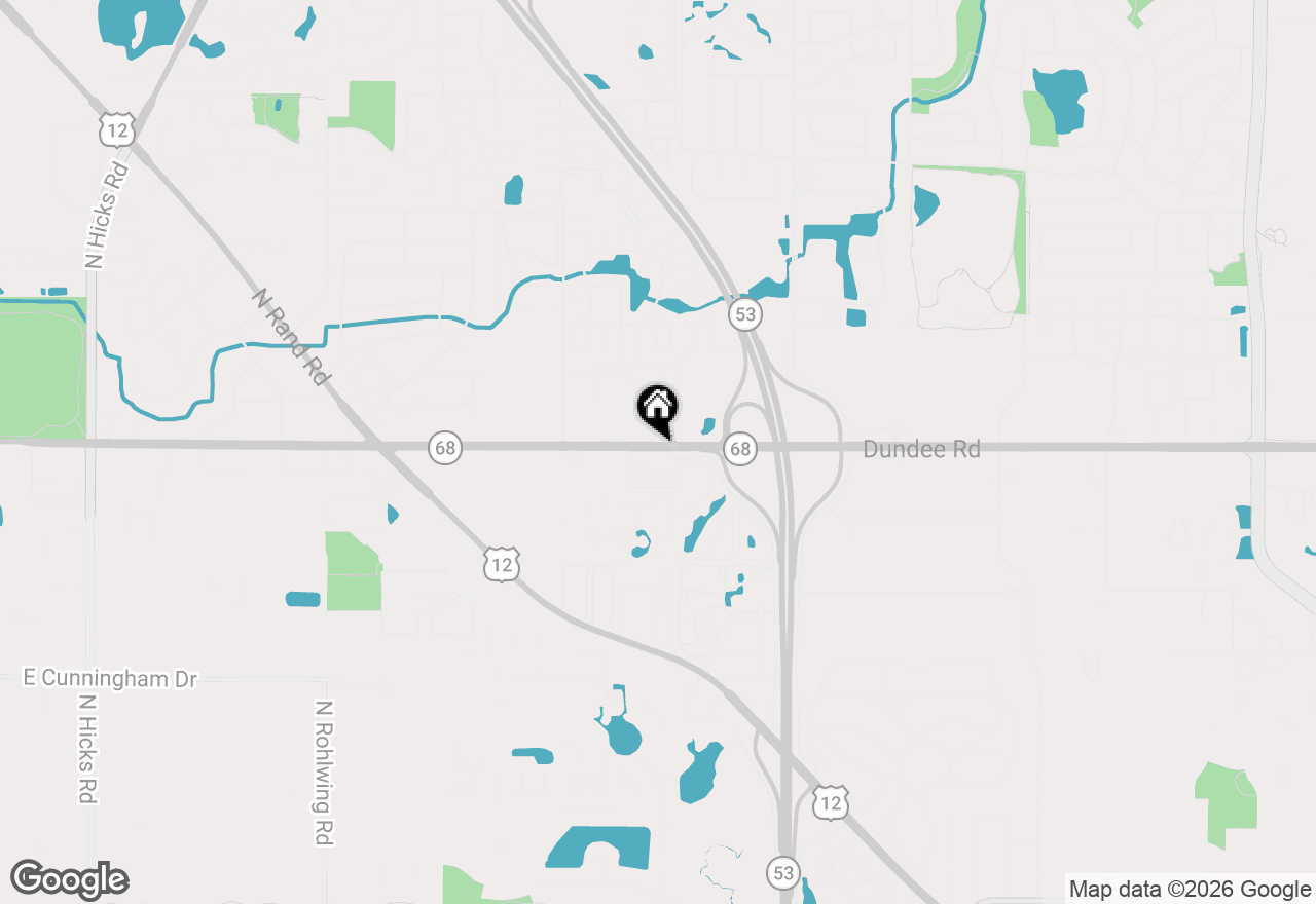 Map of 1485 W Dundee Road, Palatine, IL 60074