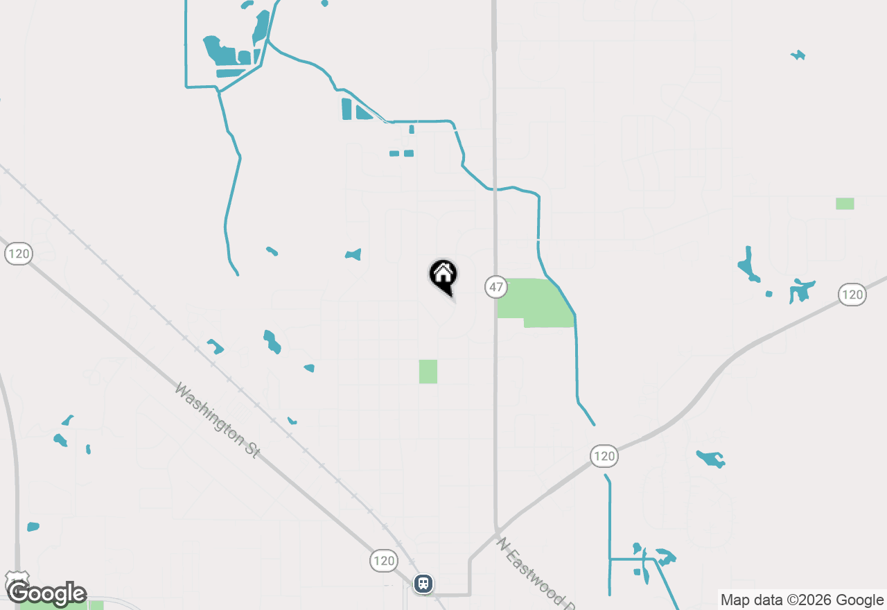 Map of 1415 Walnut Drive, Woodstock, IL 60098