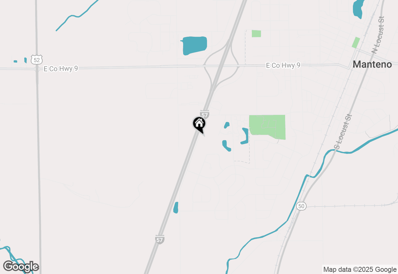 Map of 00 S Cypress Street, Manteno, IL 60950