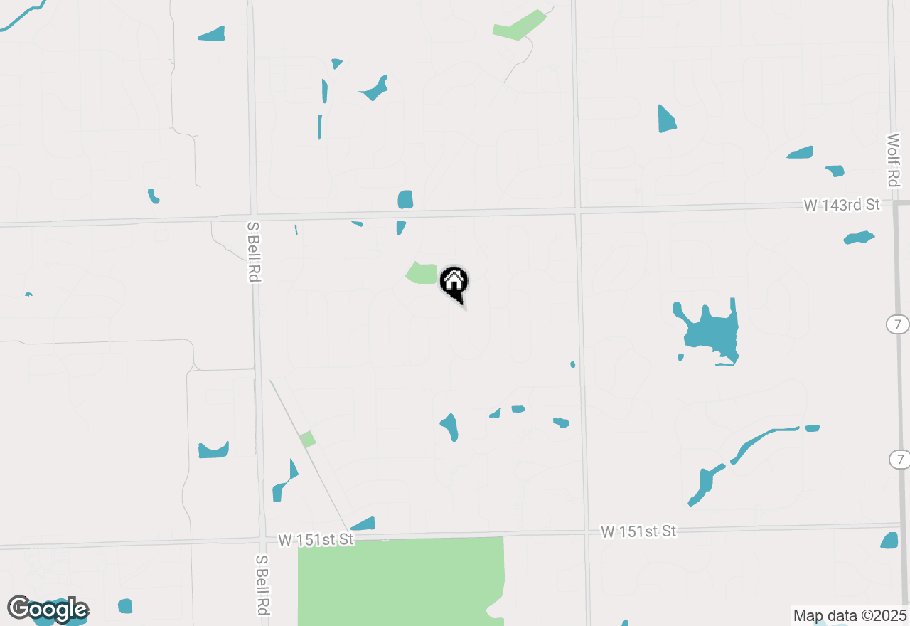 Map of 14533 Mallard Drive, Homer Glen, IL 60491