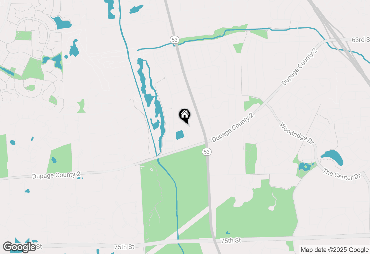 Map of 6813 Hobson Valley Drive #110, Woodridge, IL 60517