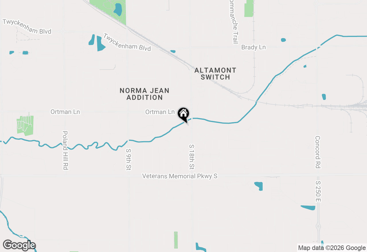 Map of 3120 Thomas Drive, Lafayette, IN 47909