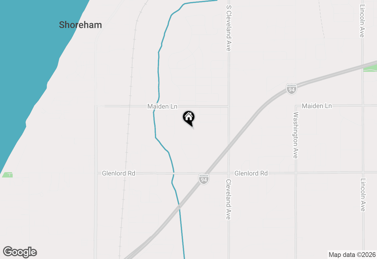 Map of 3838 Fox Crossing Crossing, St. Joseph, MI 49085