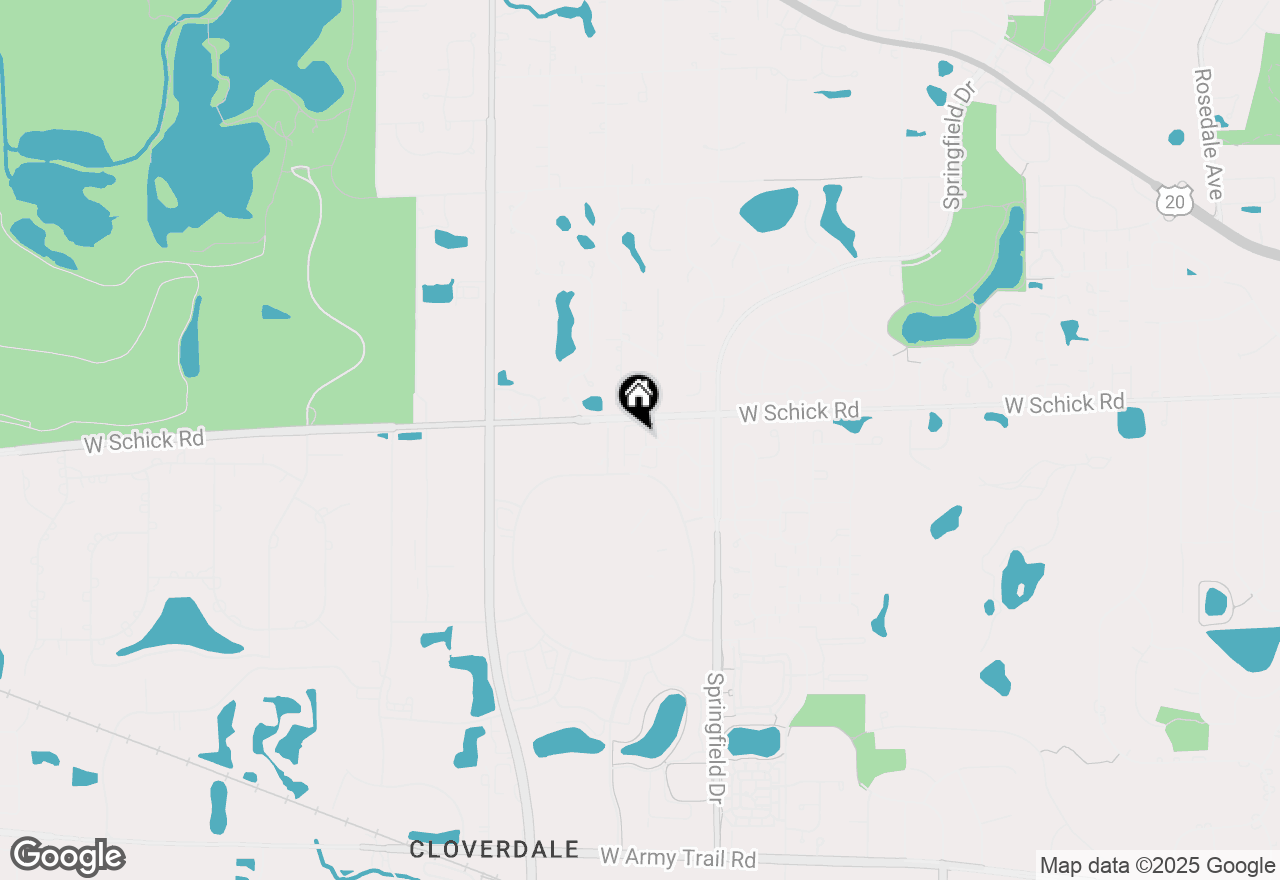 Map of 148 Blanchard Court #148, Bloomingdale, IL 60108