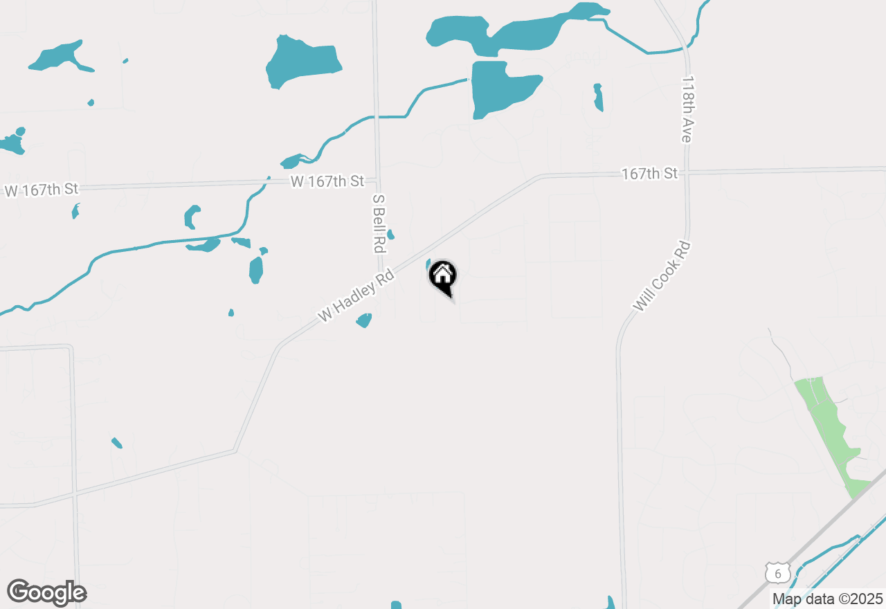 Map of 17015 Windsor Court, Homer Glen, IL 60491