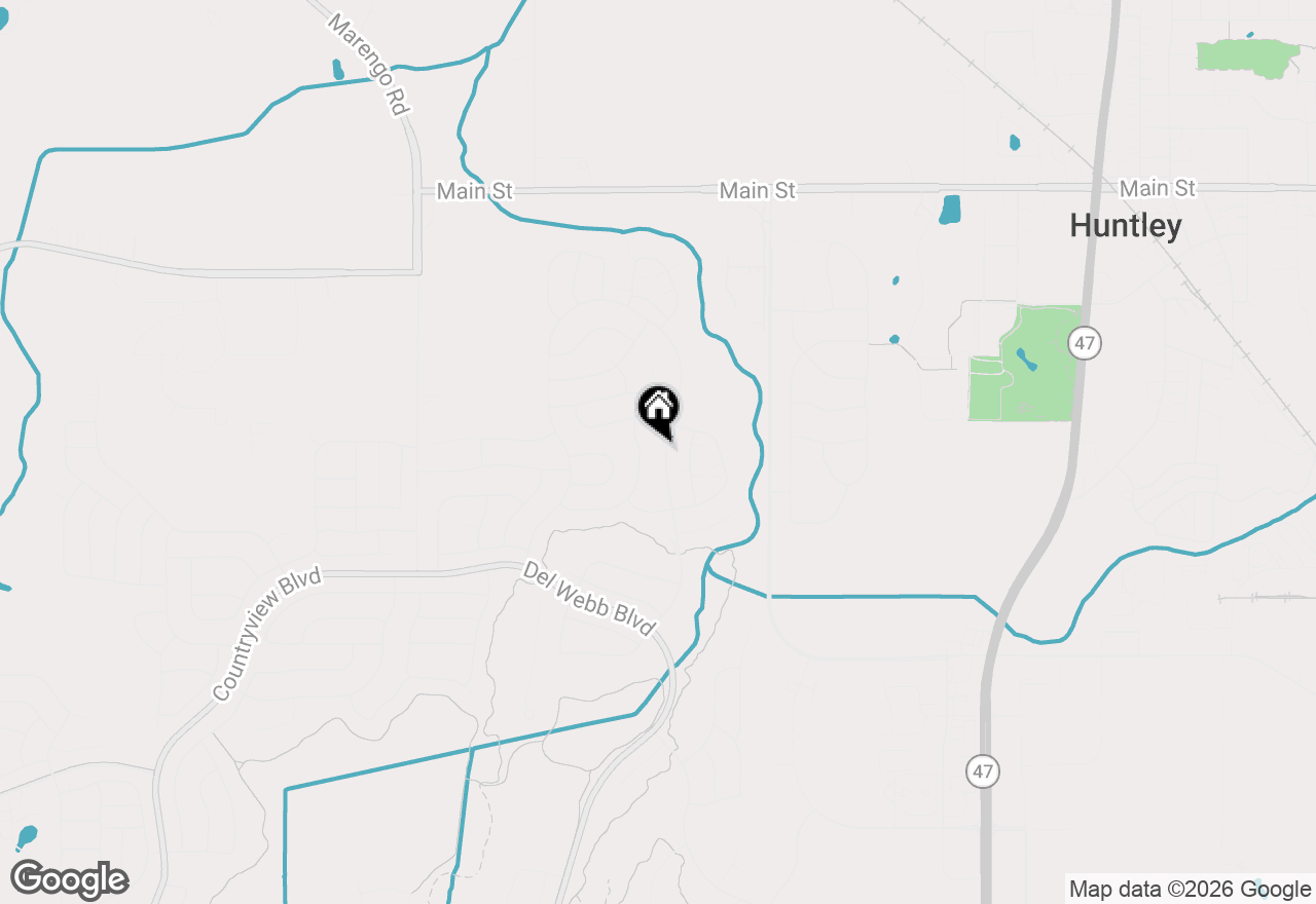 Map of 11667 Stonewater Crossing, Huntley, IL 60142
