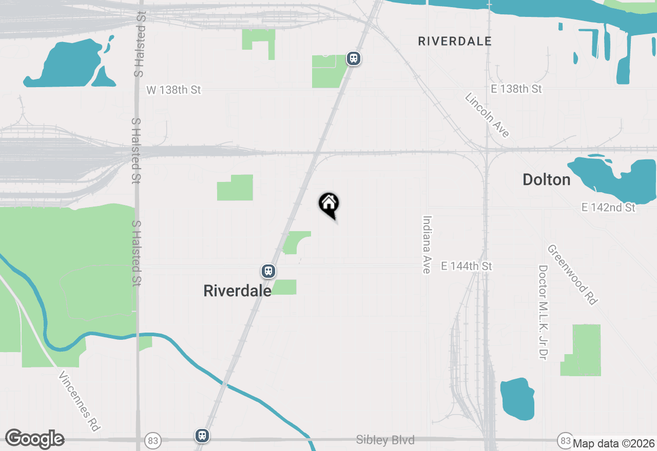 Map of 14223 S La Salle Street, Riverdale, IL 60827