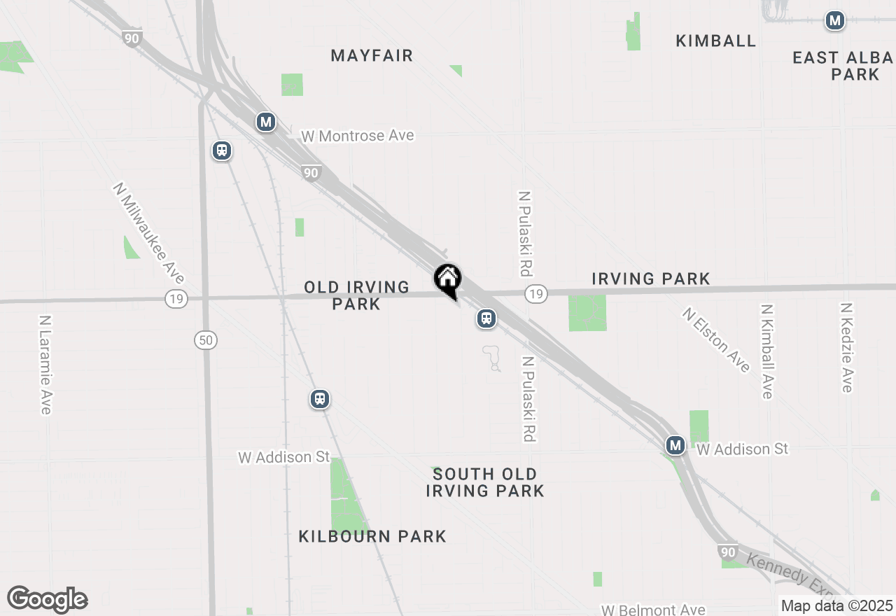 Map of 3941 N Keeler Avenue #407, Chicago, IL 60641