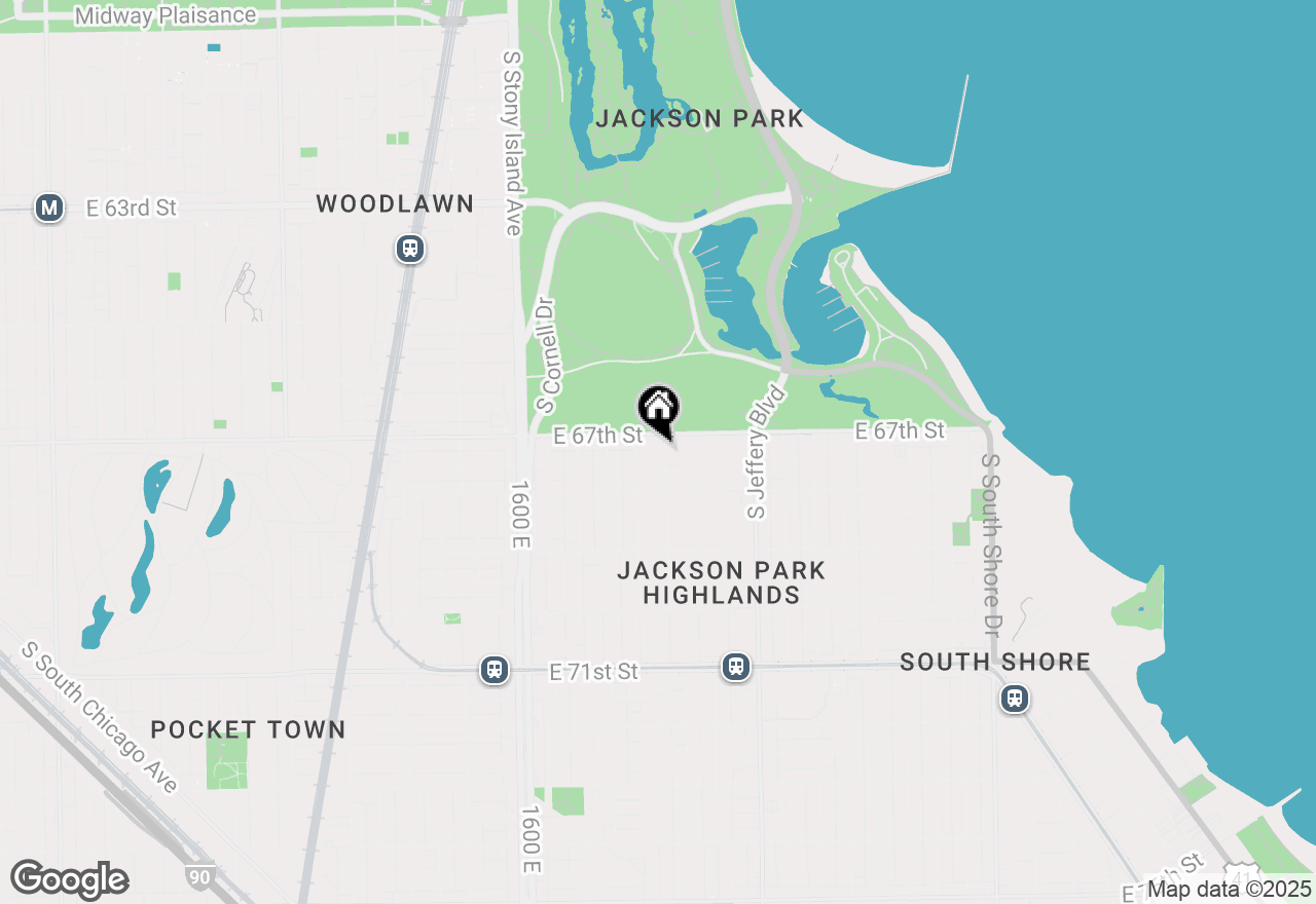 Map of 6718 S Constance Avenue, Chicago, IL 60649