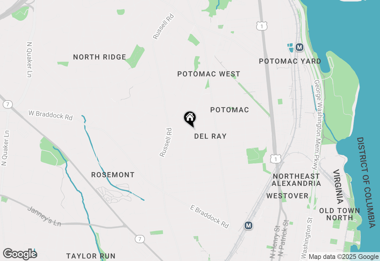 Map of 2105 Commonwealth Avenue, Alexandria, VA 22301