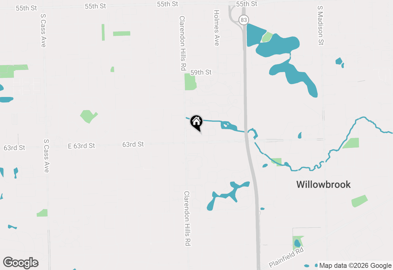 Map of 230 Windsor Lane #A, Willowbrook, IL 60527