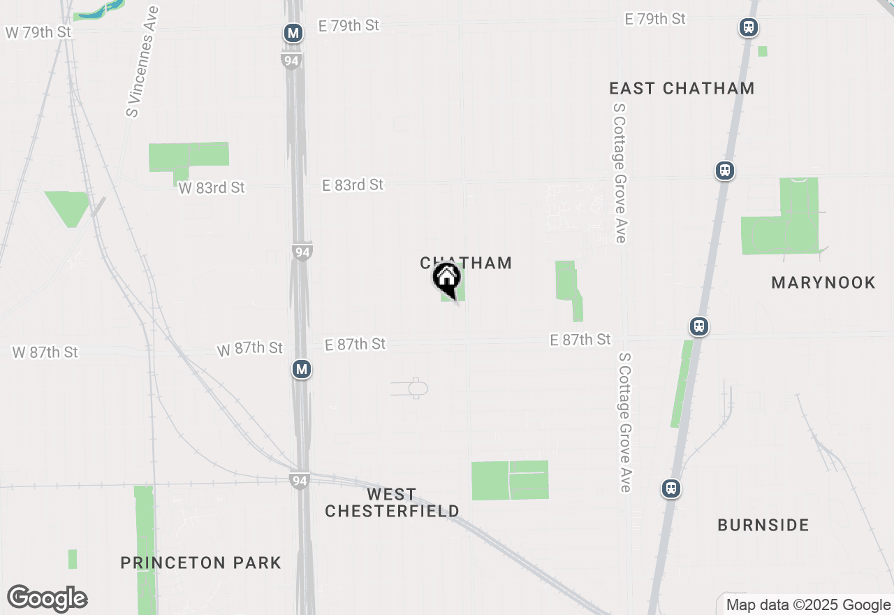 Map of 8605 S Calumet Avenue, Chicago, IL 60619