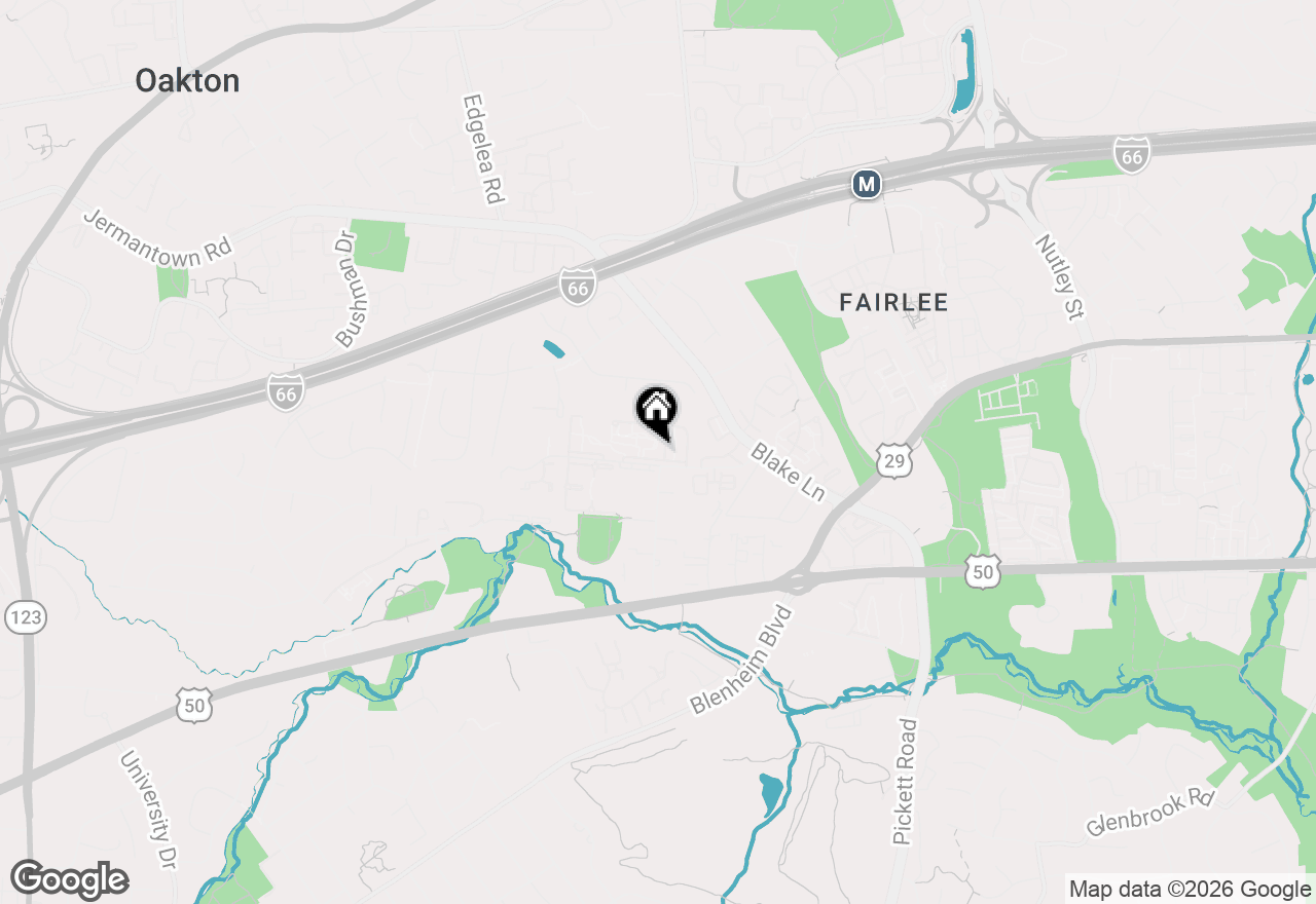 Map of 9730 Kingsbridge Drive #202, Fairfax, VA 22031