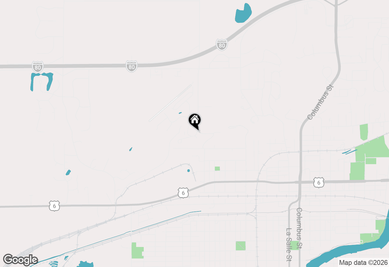 Map of 934 Evans Street, Ottawa, IL 61350