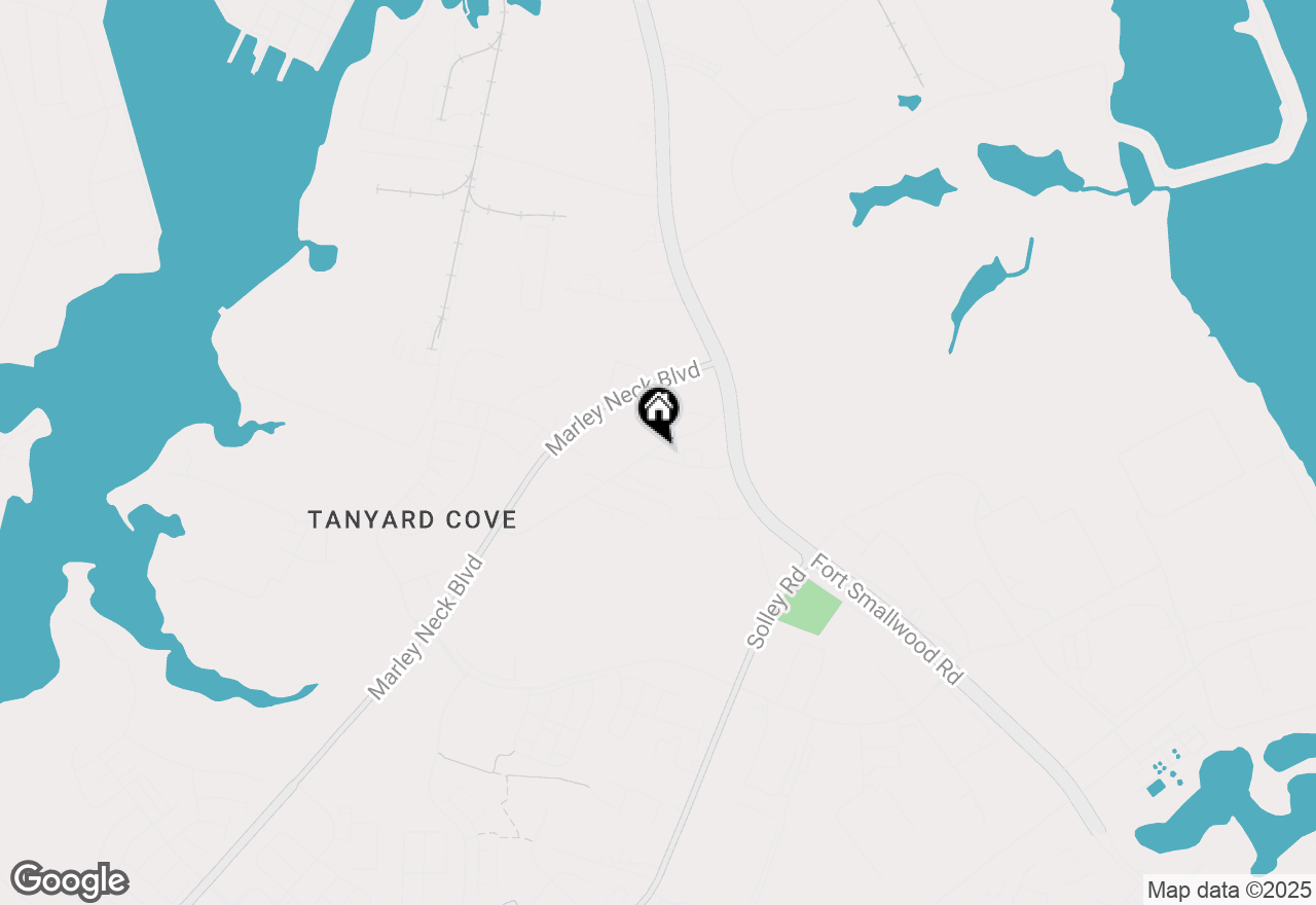 Map of 100 Sycamore Road, Baltimore, MD 21226