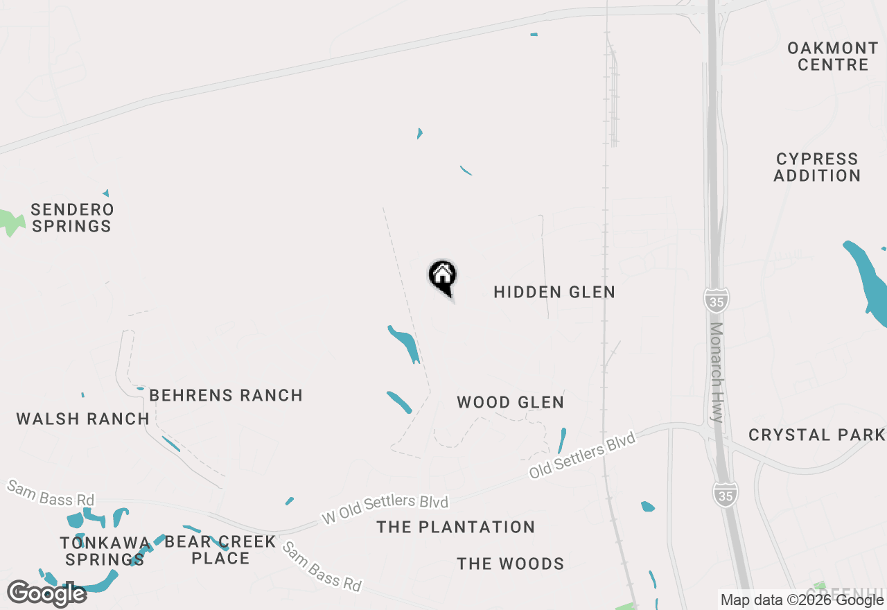 Map of 2339 Berwick Dr, Round Rock, TX 78681