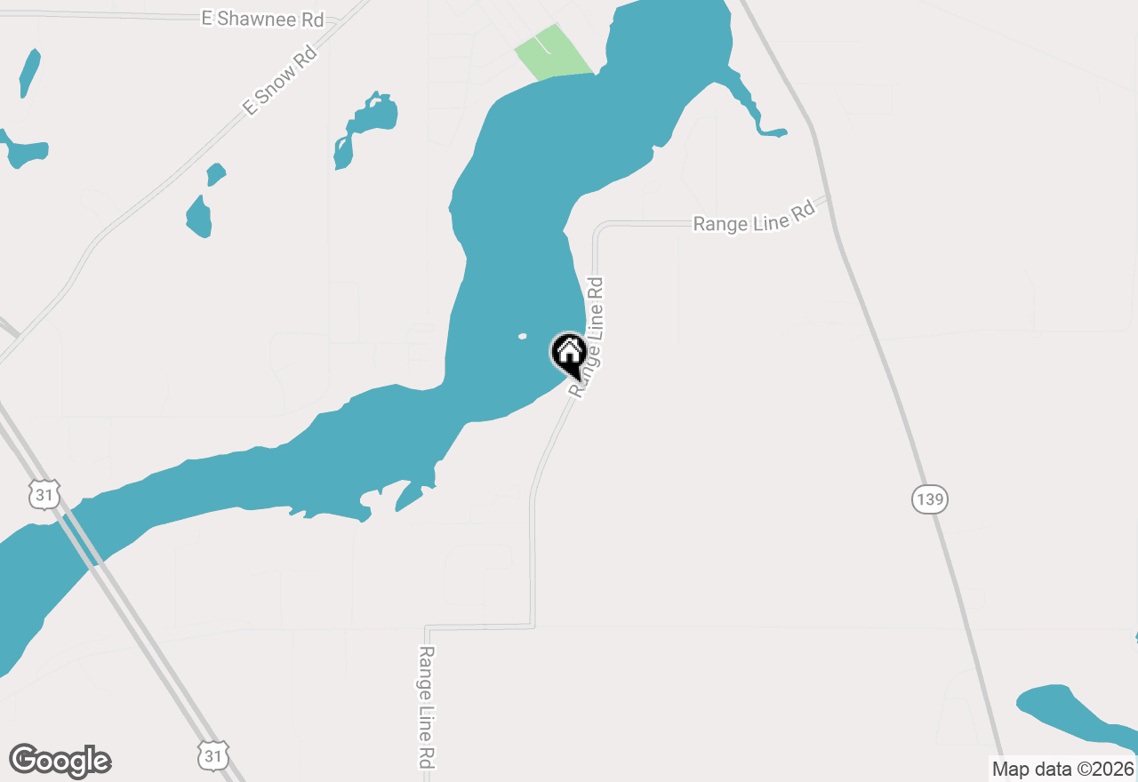 Map of 10476 Range Line Road, Berrien Springs, MI 49103