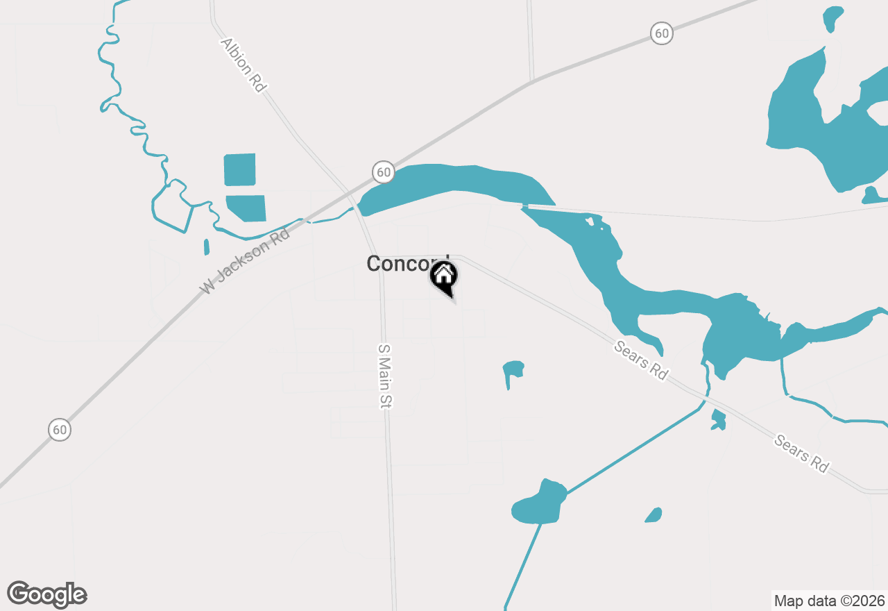 Map of 315 E Center Street, Concord, MI 49237