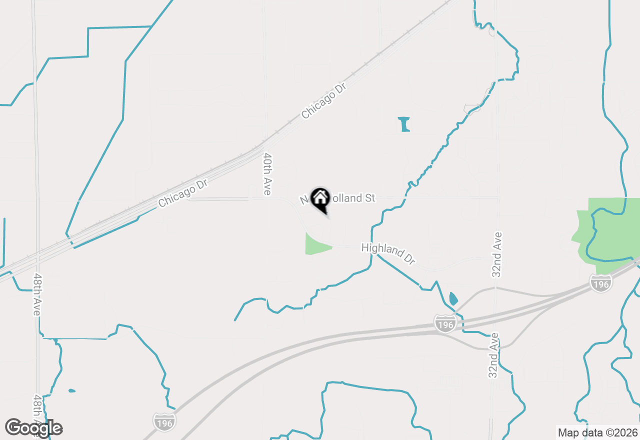 Map of 4646 Canterbury Drive, Hudsonville, MI 49426