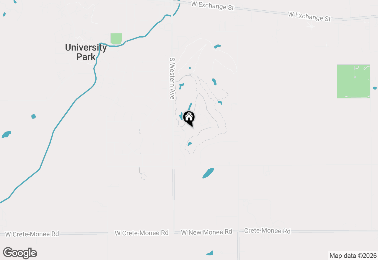 Map of 469 Fairway Lane, University Park, IL 60484