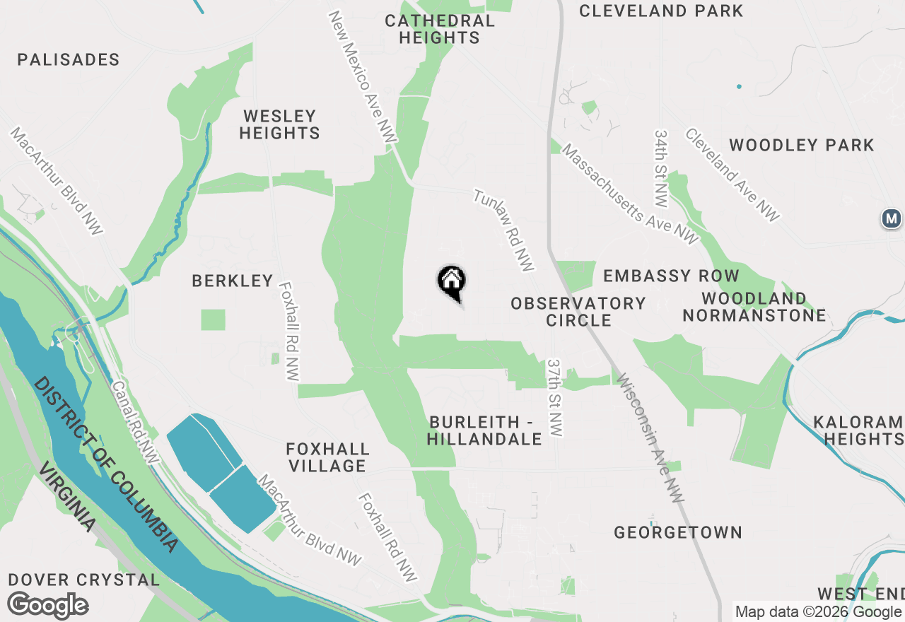 Map of 2228 40th Street Nw #1, Washington, DC 20007