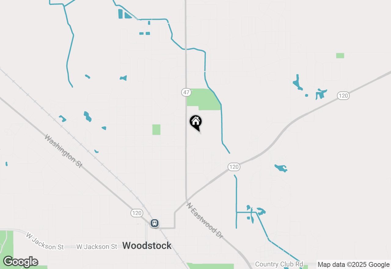 Map of 1069 Greenwood Circle #3-B, Woodstock, IL 60098