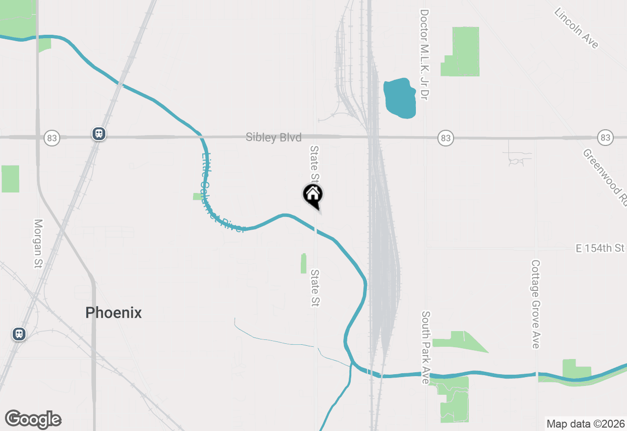 Map of 15270 State Street, South Holland, IL 60473