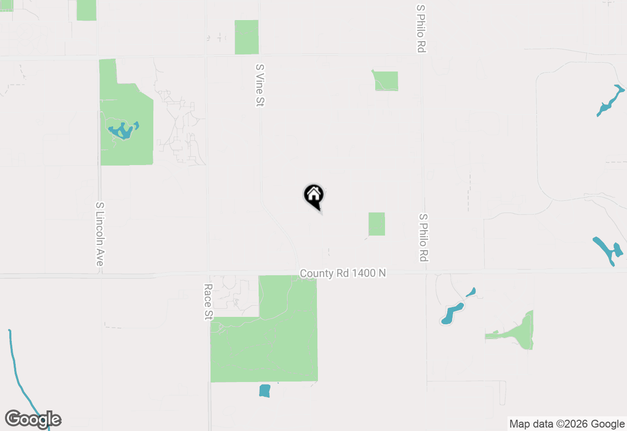 Map of 601 E Mchenry Street, Urbana, IL 61801