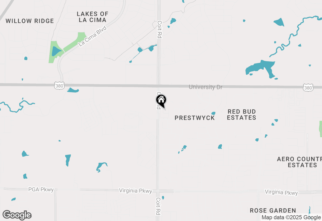 Map of 1400 Coit Road #702, Mckinney, TX 75071