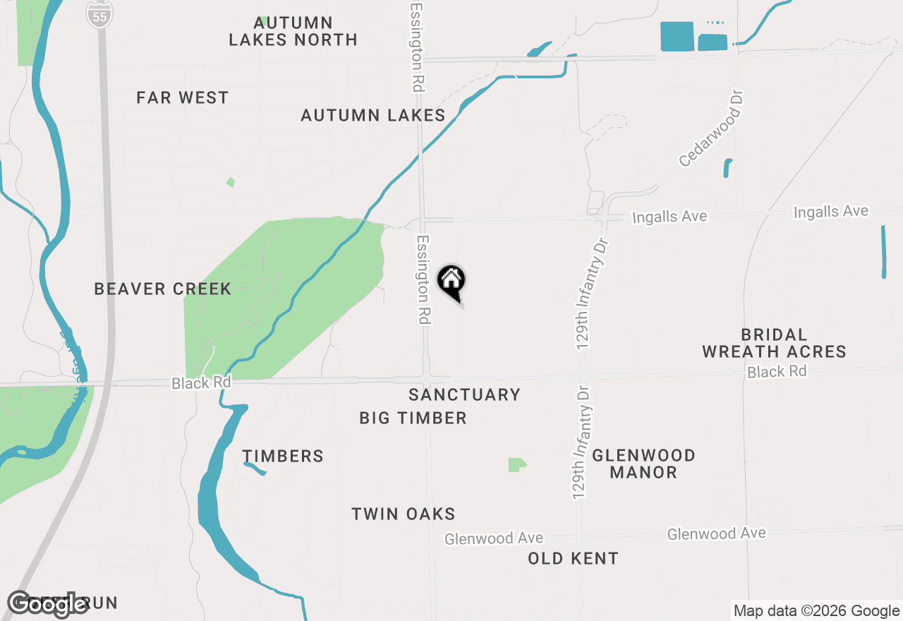 Map of 917 Murphy Drive, Joliet, IL 60435