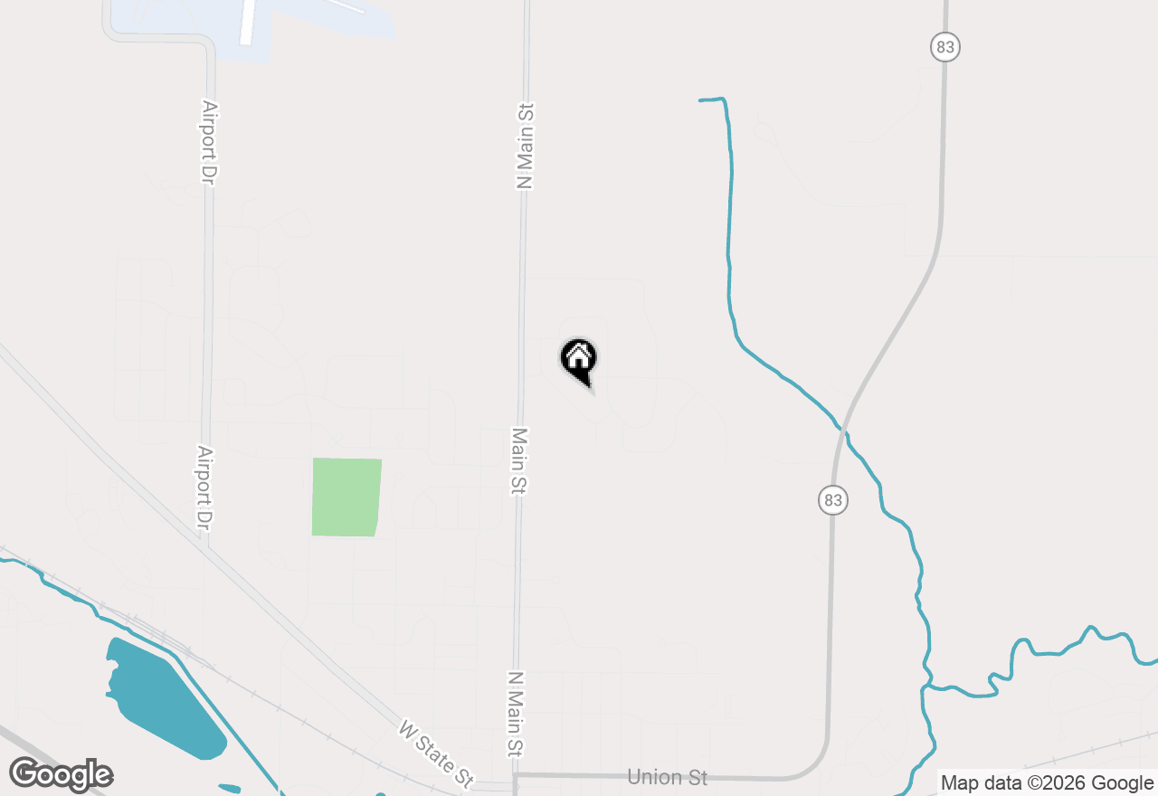 Map of 114 Rushmore Ln, Hartford, WI 53027