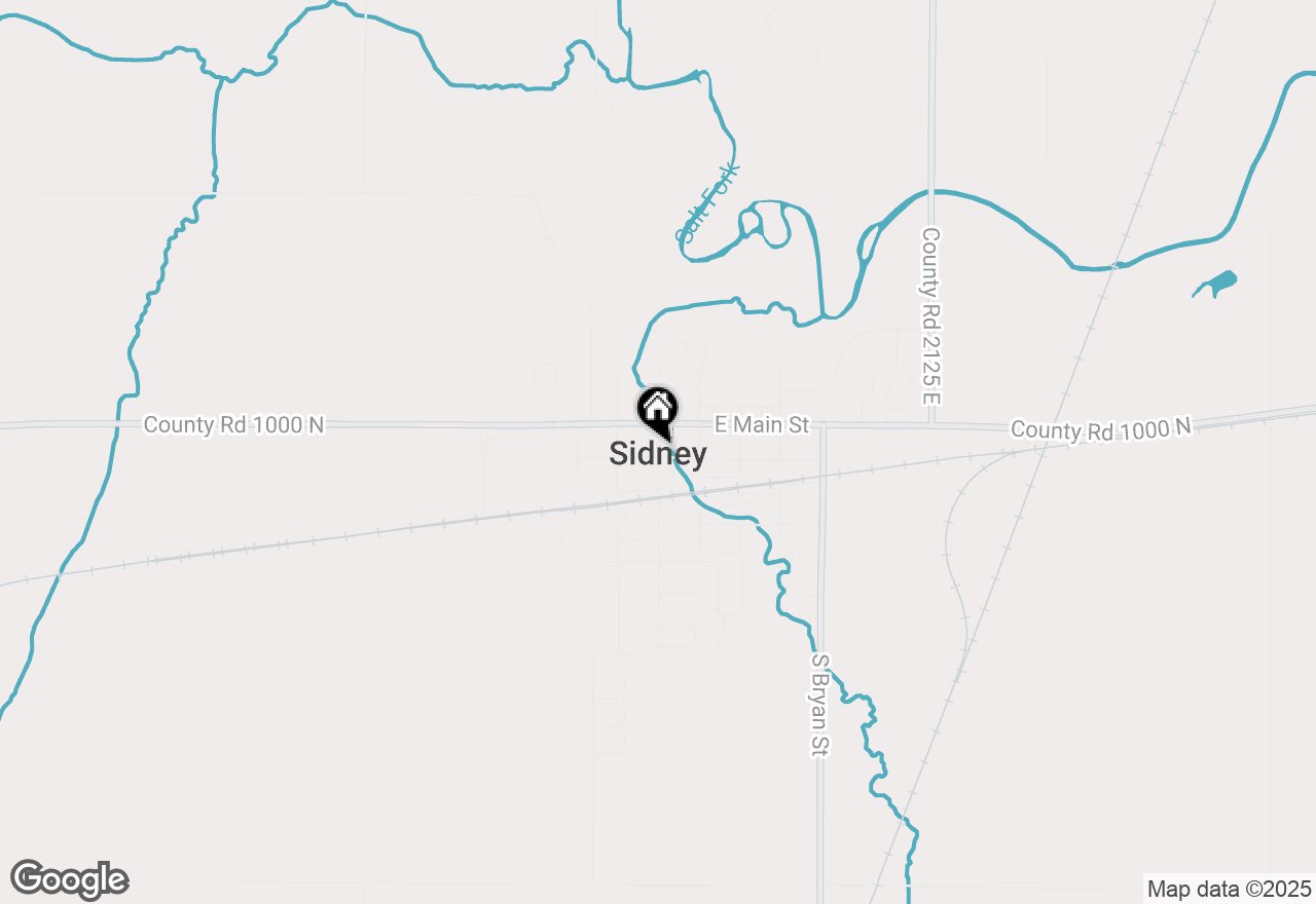 Map of 910 Cr 2200 Road E, Sidney, IL 61877