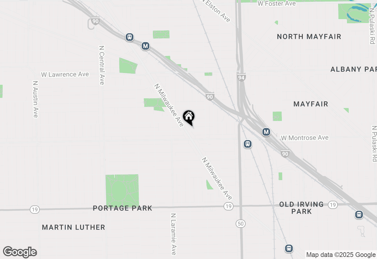Map of 5064 W Agatite Avenue #3, Chicago, IL 60630