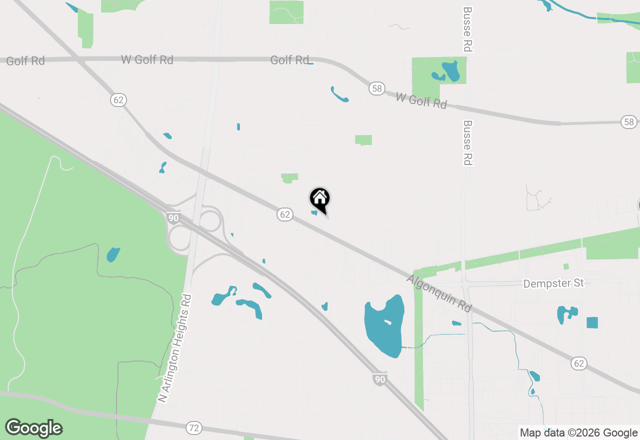 Map of 706 E Algonquin Road #204, Arlington Heights, IL 60005