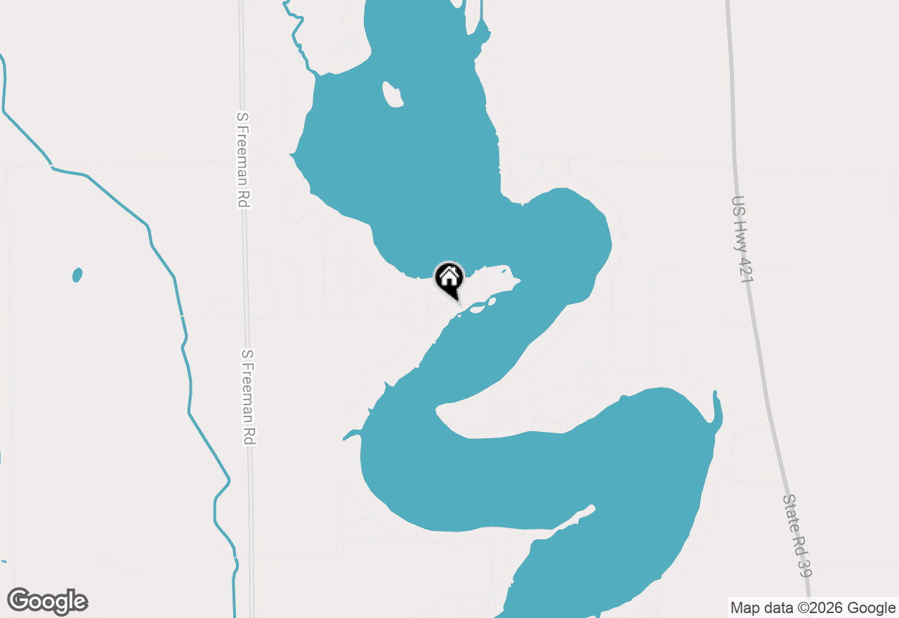 Map of 4411 S Triangle Trail, Monticello, IN 47960