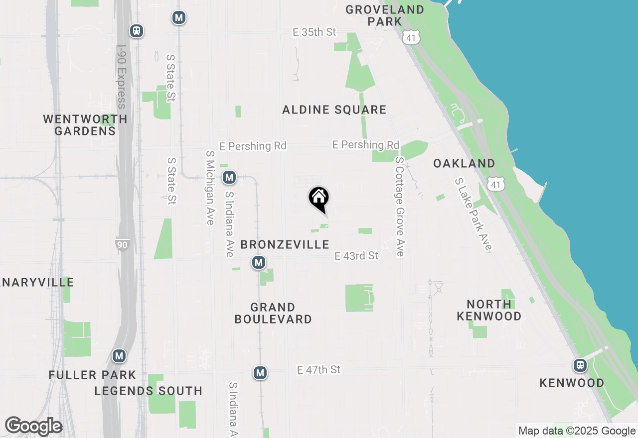 Map of 471 E Bowen Avenue #4, Chicago, IL 60653