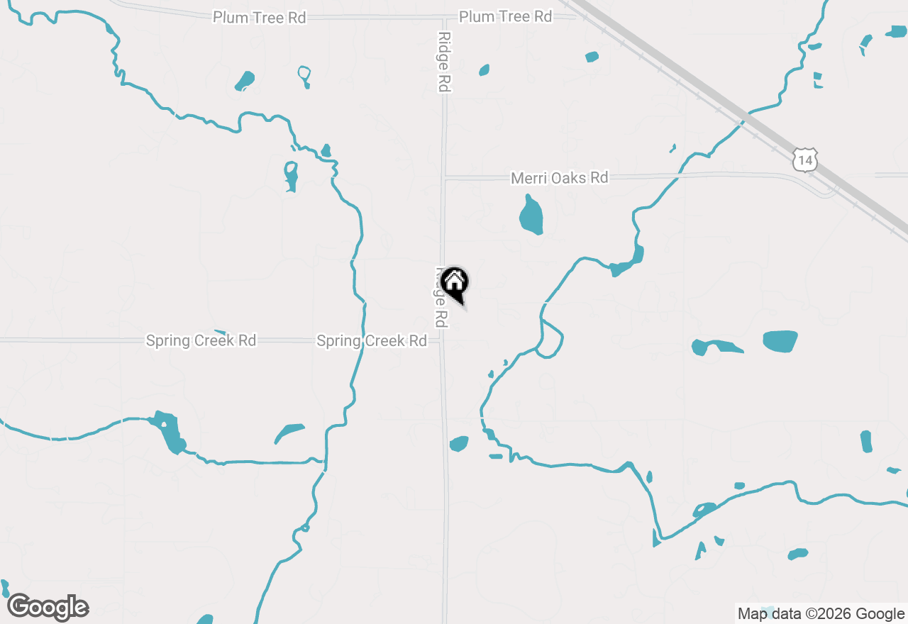 Map of 46 Ridge Road, Barrington Hills, IL 60010