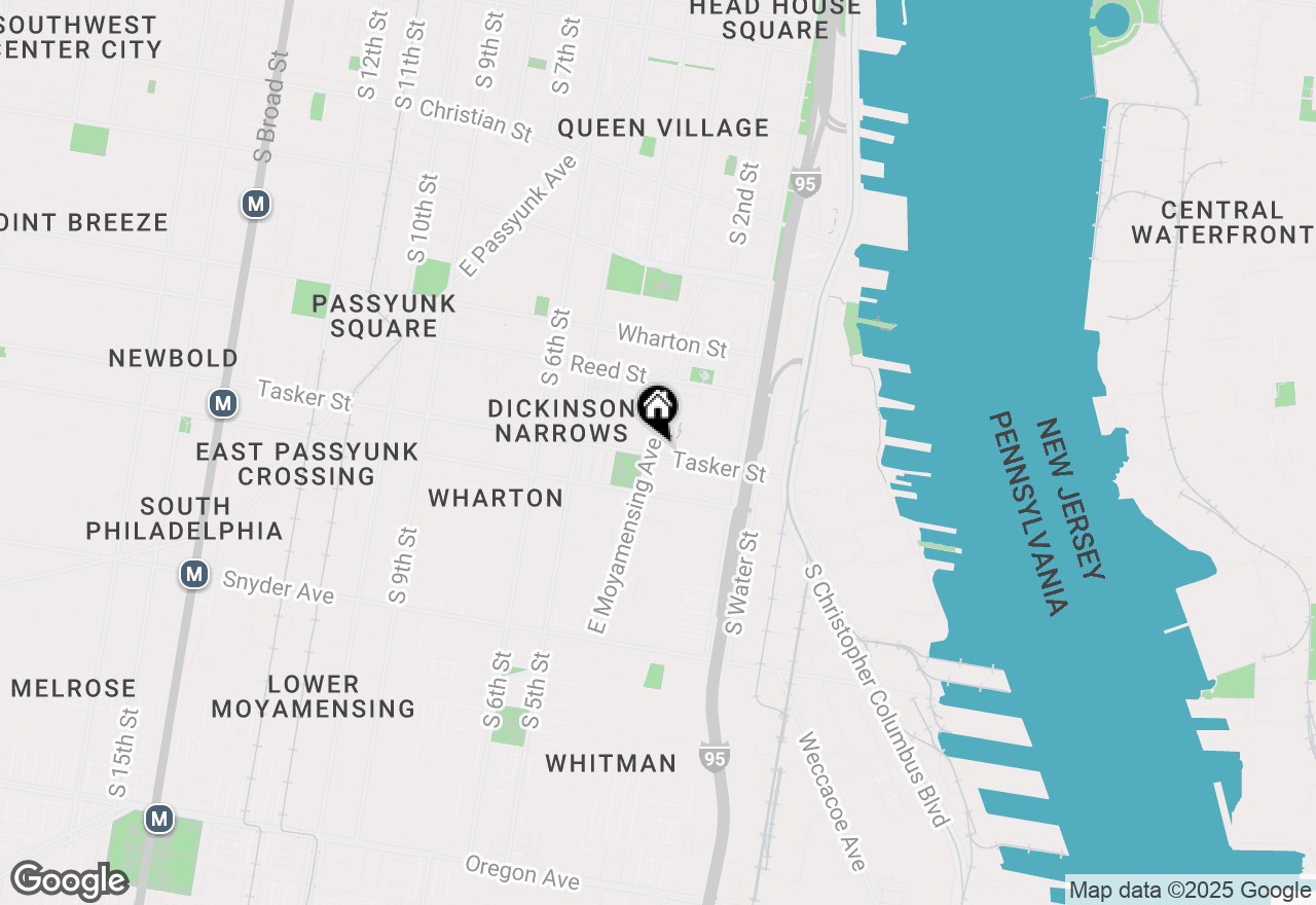 Map of 1539 E Moyamensing Avenue #3, Philadelphia, PA 19147
