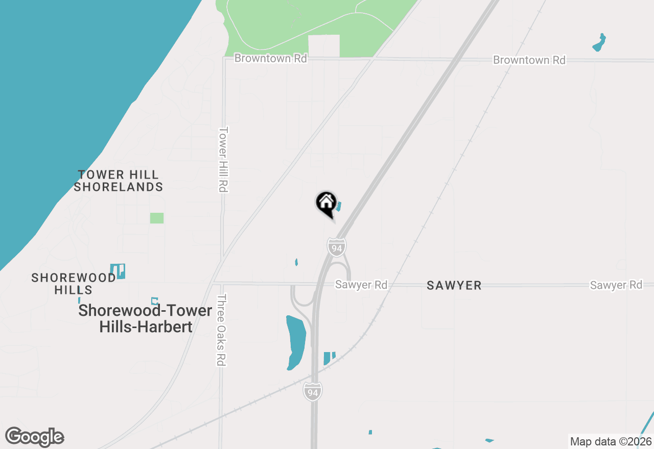 Map of V/L Garden Acres, Sawyer, MI 49125