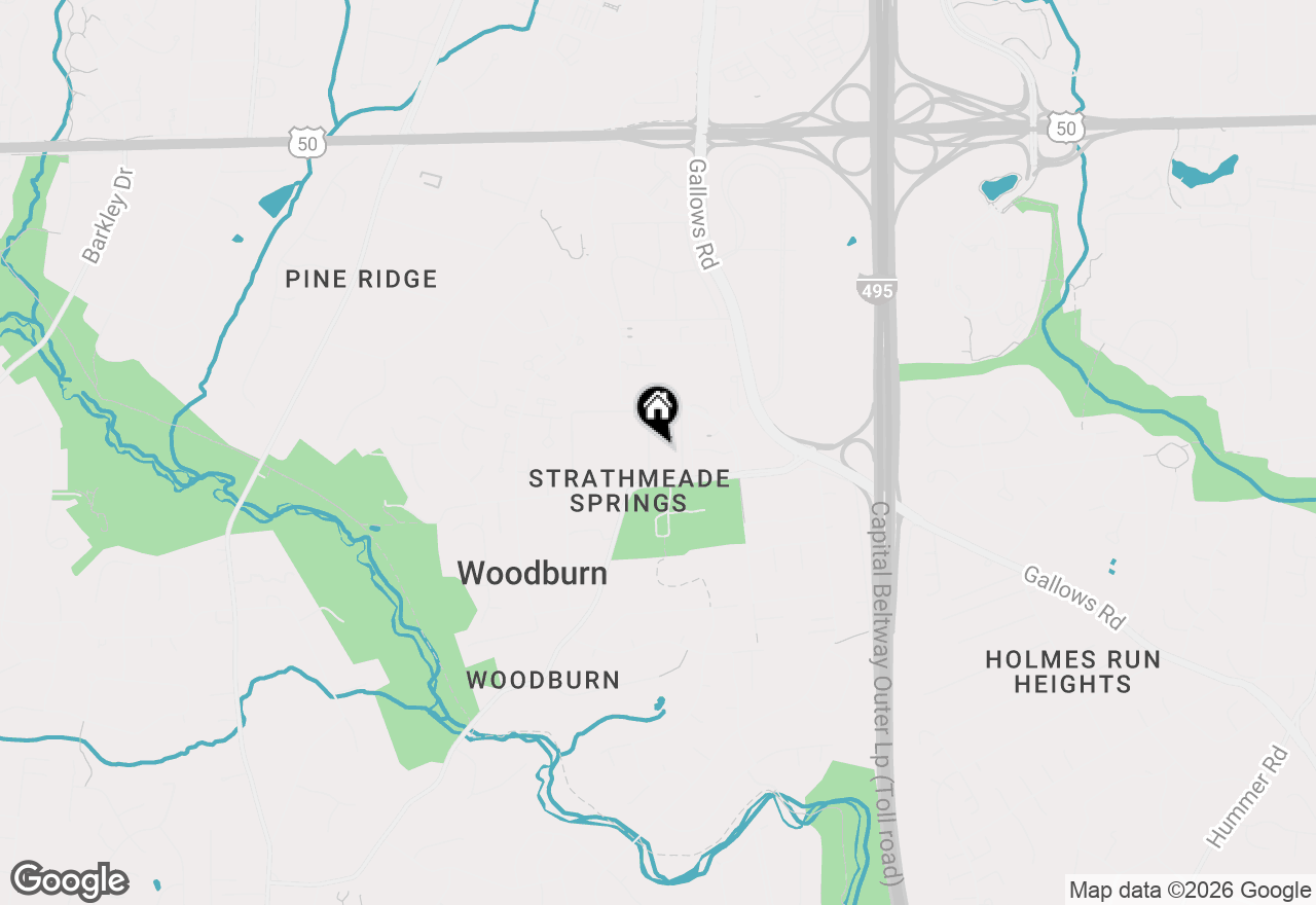 Map of 3362 Woodburn Road #13, Annandale, VA 22003