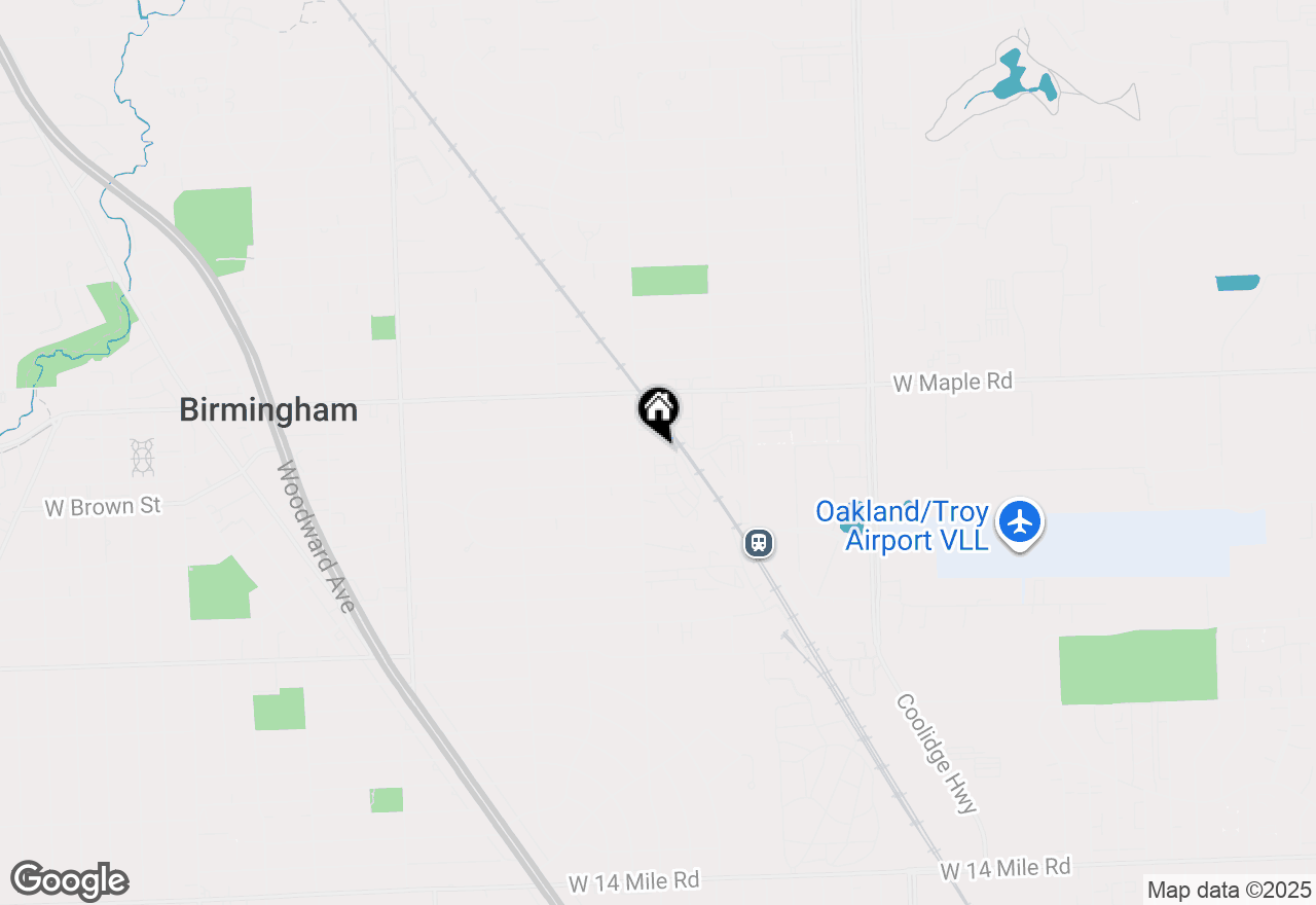 Map of 2051 Villa Road #304, Birmingham, MI 48009