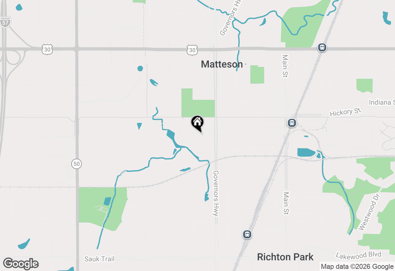 Map of 4101 216th Street, Matteson, IL 60443