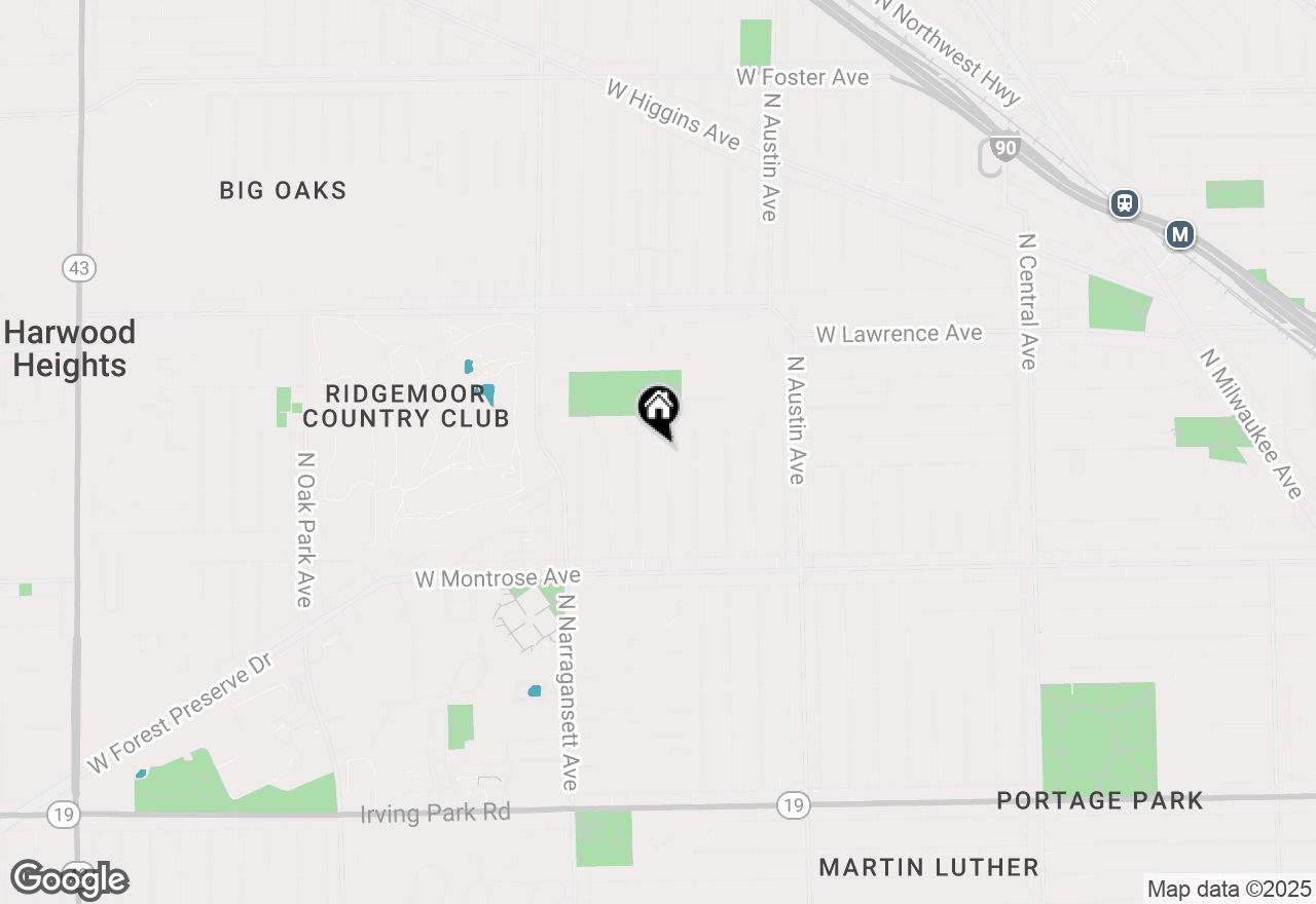 Map of 4567 N Merrimac Avenue, Chicago, IL 60630