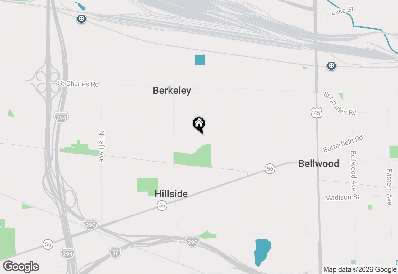 Map of 748 N Rohde Avenue, Hillside, IL 60162