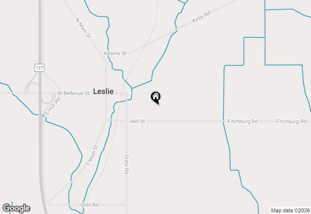 Map of 714 Mill Street #54, Leslie, MI 49251