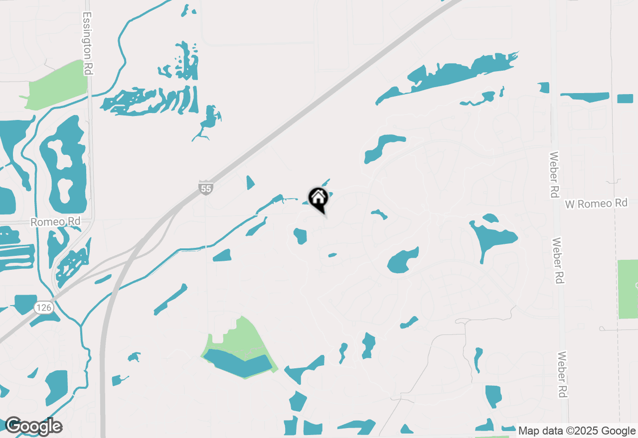 Map of 13504 S Buckthorn Lane, Plainfield, IL 60544