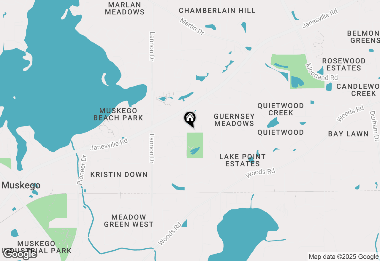 Map of S75W16775 Jacob Ct #24, Muskego, WI 53150
